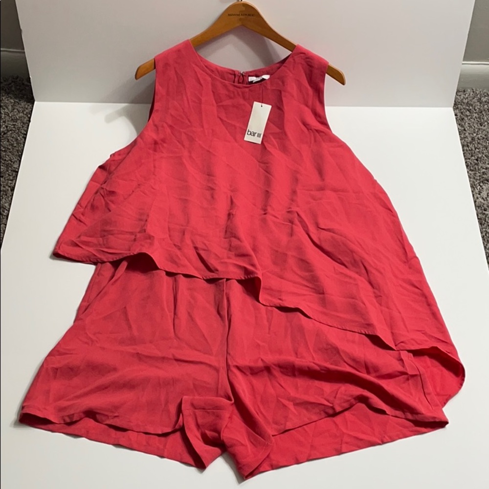 BAR III CASUAL SHORT ROMPER